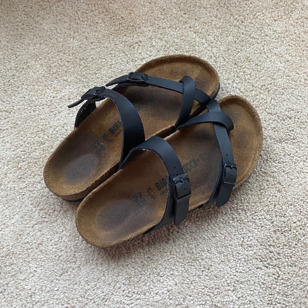 Women’s Matte Black Birkenstock’s